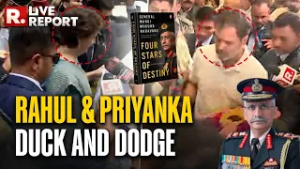 LIVE REPORT: Gen. Naravane Exposes Cong's Claims, Priyanka & Rahul Duck Republic TV's Questions