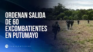Government orders 60 former combatants to leave temporary zone in Putumayo