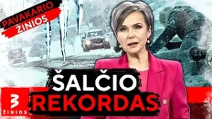 Lietuvai smogė negailestingas speigas: aukoms gresia amputacija • TV3 žinios