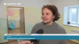 JEMNICE ZÍSKALA KOMUNITNÍ KLUBOVNU