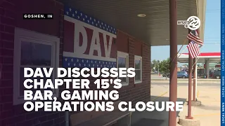 National DAV discusses closure of Goshen DAV bar and gaming operations