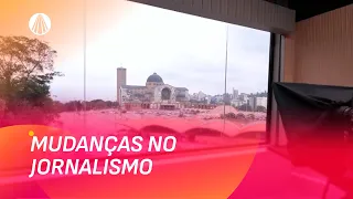 TV Aparecida inaugura nova fase do jornalismo em novo estúdio na Casa da Mãe | TJ Aparecida