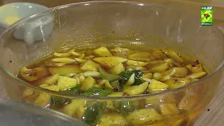 Kairi Aur Lehsan Ka Achar Recipe | Spicy, Tangy &  Raw Mango Garlic Pickle | Rida Aftab | Masala TV
