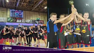 LJETNI MAGAZIN I Amir Hadžihasanović, predsjednik KK Dragons Tuzla  Jasmin Tupković, trener