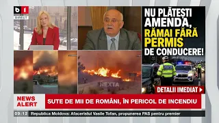 Mircea DUȚU, profesor, despre INCENDIILE din SPANIA.Imagini de COȘMAR