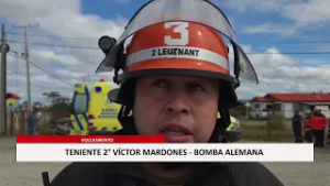 Conductor resultó lesionado tras colisión y volcamiento en Ruta 9 Norte