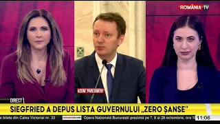 Siegfried has submitted the government list to Parliament