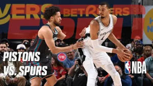 NBA Mini: Detroit Pistons vs. San Antonio Spurs | Extended Highlights