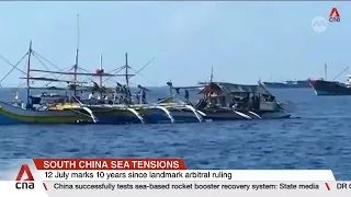 The Philippines marks ten years since an arbitration ruling over the disputed South China Sea
