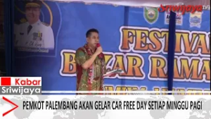 Pemkot Palembang Akan Gelar Car Free Day Setiap Minggu Pagi