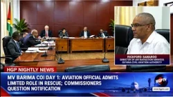 MV Barima COI Day 1: Aviation Official Admits Limited Role In Rescue; ..........