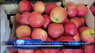 Lushnje - Çmimet e produkteve bazë të shportës në tregun e fruta-perimeve vijojnë të mbeten të larta