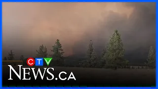 Major wildfire evacuations in South Okanagan