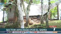Earthquake in Panama | Senior citizen loses his home in El Cedro, Los Pozos