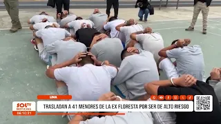National: 41 minors from the former Floresta facility transferred due to high risk