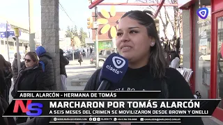 Six months after the murder of Tomás Alarcón, they marched demanding justice