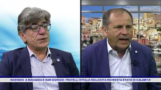 FIRE IN MACAUDA AND SAN GIORGIO: FRATELLI D'ITALIA URGES REQUEST FOR STATE OF NATURAL DISASTER