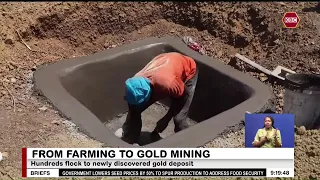 Hundreds of Maguge residents in Homa Bay flock to newly discovered gold deposit