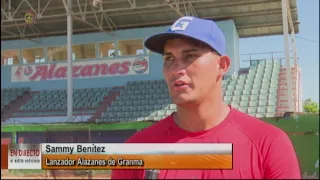 Statements from Sammy Benítez, pitcher for the Alazanes de Granma