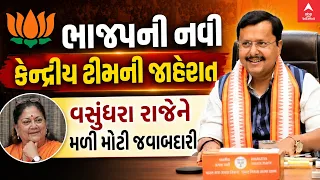 BJP Announces New National Team; Vasundhara Raje Given Major Responsibility