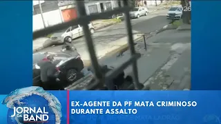 Former Federal Police officer kills criminal during robbery in Argentina | Jornal da Band