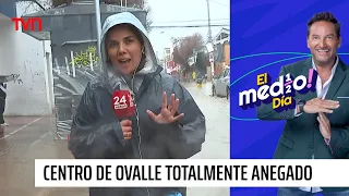 Streets completely flooded in Ovalle | Midday