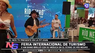A Bariloche band at the 2026 International Tourism Fair