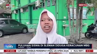 Diduga Keracunan Menu MBG, 45 Pelajar di Sleman Alami Mual & Muntah #Beritasatusore