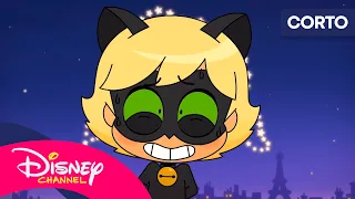 LAS AVENTURAS DE LADYBUG. PEQUEÑOS CUENTOS CHIBI: Dibujado en las estrellas ⭐ | @disneychannelES