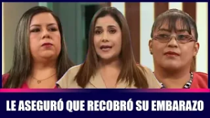 Le aseguró que recobró su embarazo | Andrea