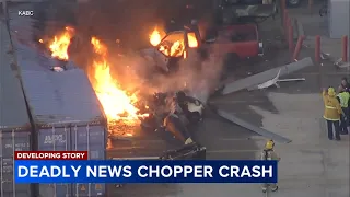 Latest on deadly news helicopter crash in Los Angeles
