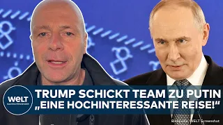 UKRAINE WAR: Thunderbolt! Trump surges ahead! USA sends negotiators with a plan to Putin