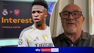 Why Real Madrid could sell Vinicius Jr | Terry Gibson discusses Arsenal target's options