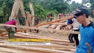 CUSTOMARY FIGURES SUPPORT TMMD REGTAS 129 KODIM 1206/PUTUSSIBAU #tvrikalbar #mediapemersatubangsa
