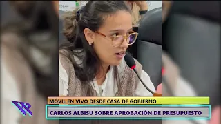 CARLOS ALBISU SOBRE APROBACIÓN DEL PRESUPUESTO 2026-2030