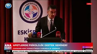 Afetlerde psikolojik destek semineri!