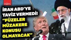 İran, ABD'ye taviz vermedi! "Füzeler müzakere konusu olmayacak"