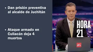Former Juchitán municipal police commissioner arrested | Hora 21: September 25, 2026