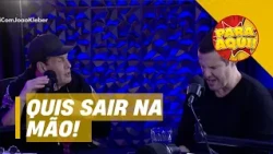 The tables have turned! Sérgio Mallandro gets furious after falling for a prank on his podcast