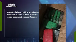 Tip leads police to beauty salon in South Zone of Teresina where drugs are found