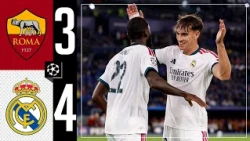 HIGHLIGHTS | Roma 3-4 Real Madrid | Champions League