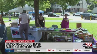 Back-to-school bash takes place in Carlisle