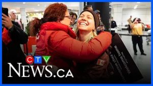 Canadian Olympians receive hero's welcome at Montreal Trudeau Airport