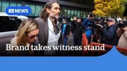 Russell Brand gives evidence in rape and sexual assault trial | ABC NEWS