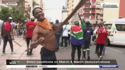 Court places strict conditions on March and March demonstrations