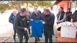 Vladan Gašić uručio donaciju sportske opreme fudbalskim klubovima okružne lige Pčinjskog okruga