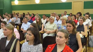 A large meeting with young medical professionals took place in Pinsk