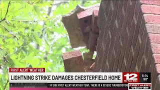 AAA spokesperson urges preparation after lightning hits his own home