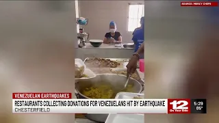 Venezuela earthquake: Chesterfield restaurant collecting donations for victims