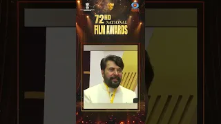 Actor Mammootty arrives on the red carpet at the 72nd National Film Awards...| DD National
